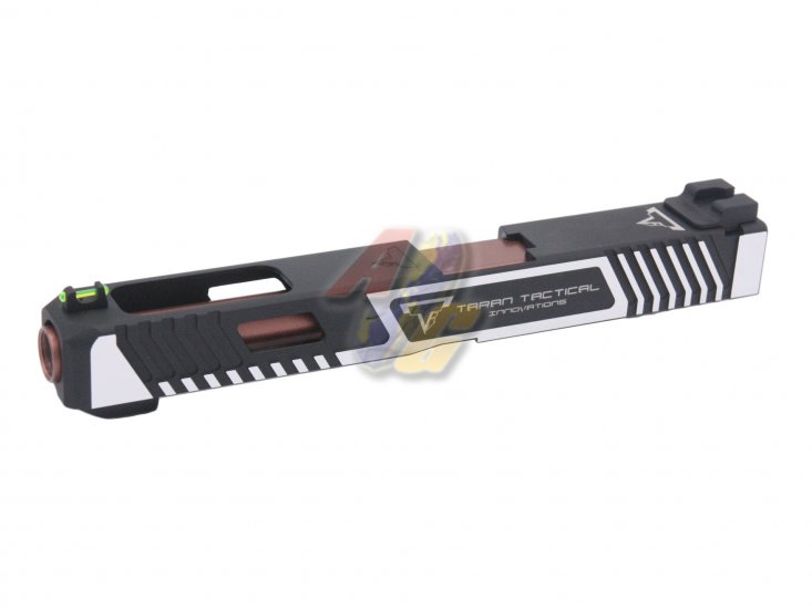 EMG TTI Combat Master Slide Set For Umarex/ VFC Glock 17 Gen.4 GBB ( BK/ SV ) ( by APS ) - Click Image to Close