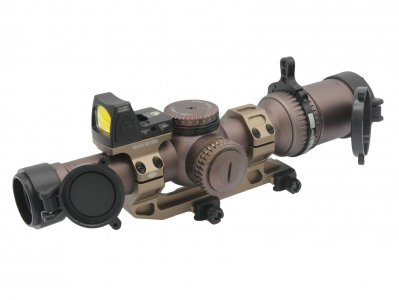 --Out of Stock--HWOCAG HD 1-6 x 24 Scope with RMR