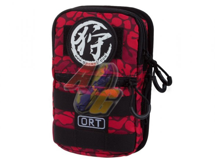 G&P ORT Mobile Pouch ( Large, Red Camo ) - Click Image to Close