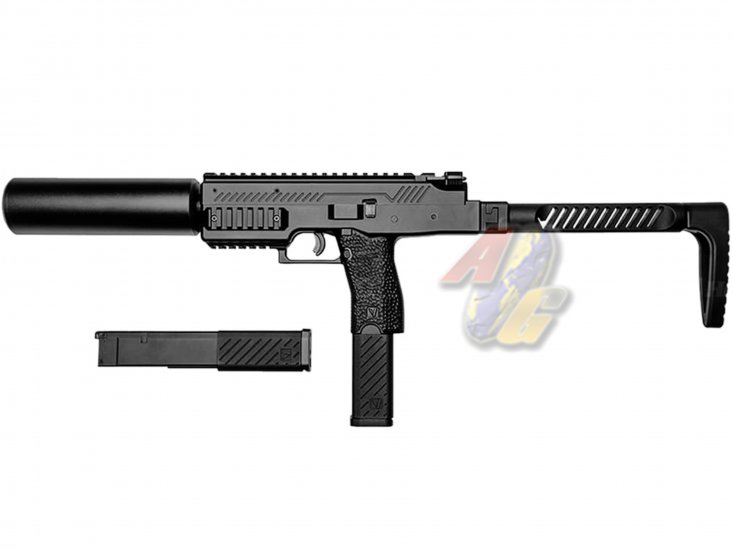 VORSK VMP-1 GBB with 2 Magazines and Suppressor ( Black ) - Click Image to Close
