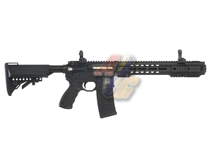 --Out of Stock--EMG Salient Arms Licensed GRY M4 SBR Airsoft GBBR Training Rifle ( CNC Version ) - Click Image to Close