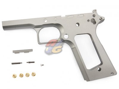 --Out of Stock--Airsoft Surgeon Limted Single Stack Frame For Marui 1911 (SV, Squre Trigger Guard)