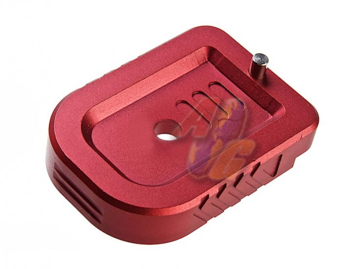 --Out of Stock--Dynamic Precision Instinct MagBase For Tokyo Marui Hi-Capa Series GBB ( Type B/ Red ) - Click Image to Close