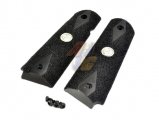 APS Gladiator 1911 Grip Cover with Stipple ( Black )