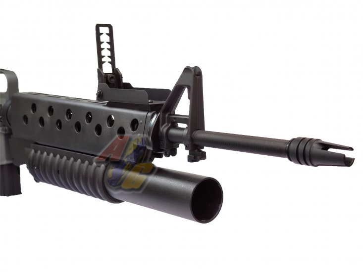 --Out of Stock--E&C M16A1 VN AEG with M203 Grenade Launcher ( with Marking ) - Click Image to Close