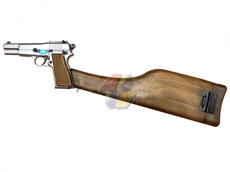 WE Hi-Power Browning M1935 with Stock ( SV ) - Click Image to Close