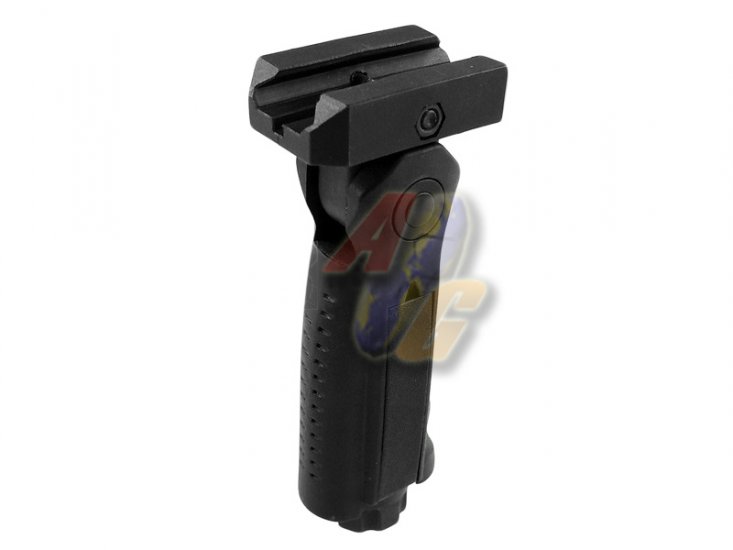 --Out of Stock--V-Tech U Style Ambidextrous 5-position Foldable Foregrip ( Black ) - Click Image to Close