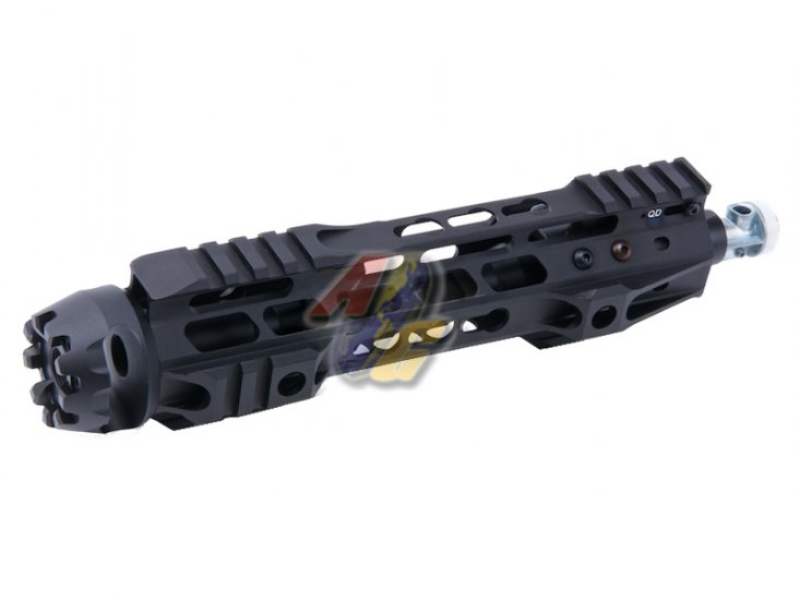 G&P Transformer Cutter Brake QD Front Assembly with 8 inch Keymod Handguard - Click Image to Close