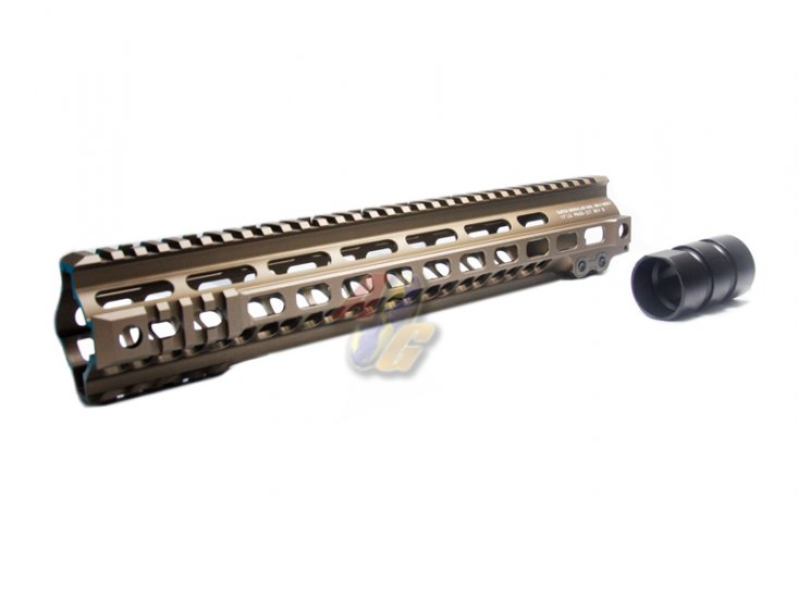 --Out of Stock--DYTAC G Style SMR MK4 13'' Rail For M4/ M16 Series Airsoft Rifle ( DE ) - Click Image to Close