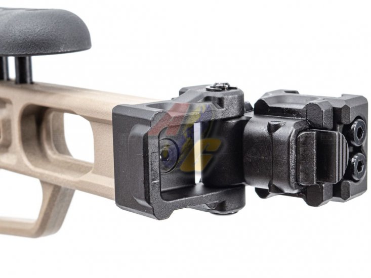 Maple Leaf MLC-S2 Folding Stock For 20mm Stock Adapter ( Tan ) - Click Image to Close
