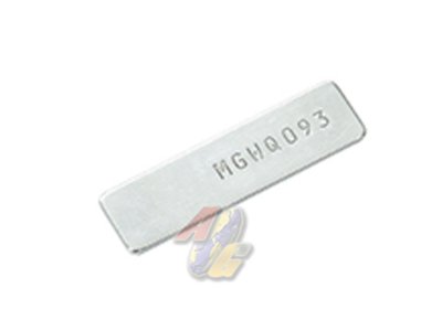 Guarder Stainless Serial Number Tag For Tokyo Marui G17 Gen.5 MOS GBB ( Original Number )