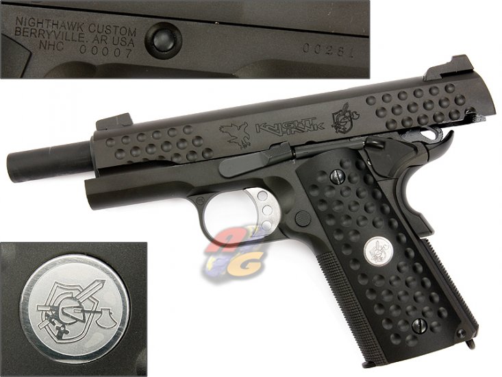 WE KAC KNIGHT HAWK 1911 (Full Metal, With Marking) - Click Image to Close