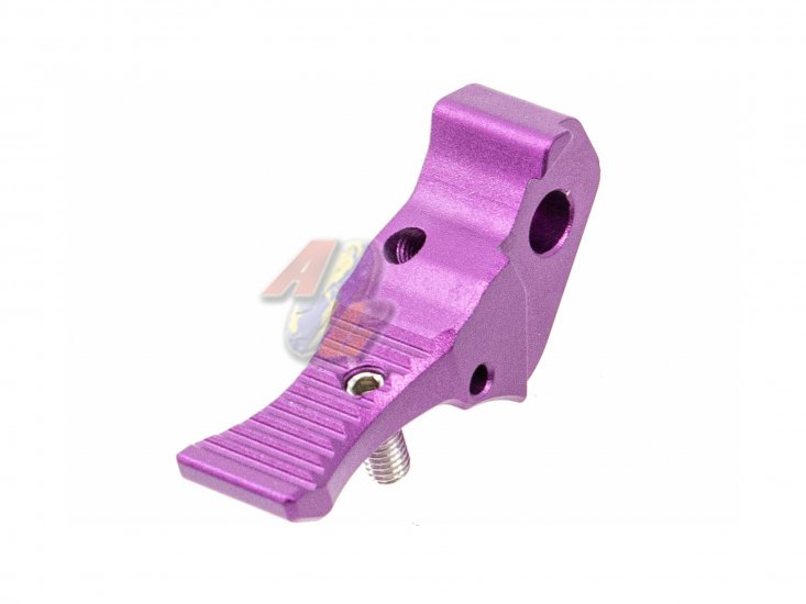 CTM Fuku-2 CNC Aluminum Adjustable Trigger For Action Army AAP-01/ WE G Series GBB ( Purple ) - Click Image to Close