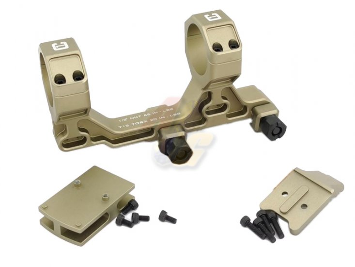 Airsoft Artisan BO Style 30mm Modular Mount For 20mm Rail with RMR Adapter ( DDC ) - Click Image to Close