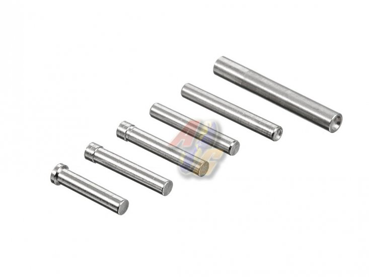 --Out of Stock--Dynamic Precision Stainless Steel Pin Set For Tokyo Marui G17/ G18C GBB ( Silver ) - Click Image to Close