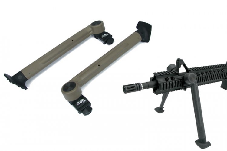 --Out of Stock--King Arms Vltor Side Mounted Bipod ( DE ) - Click Image to Close