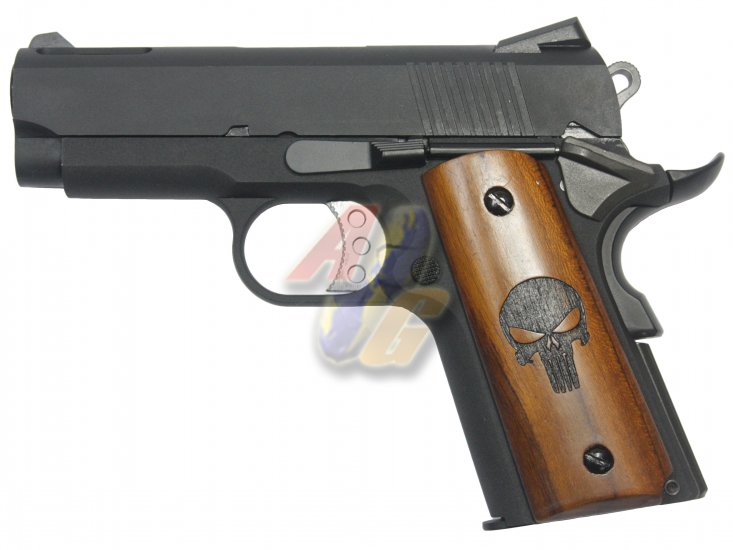 --Out of Stock--AG Custom V10 Ultra Compact GBB with Wood Grip ( Punishmxxt ) - Click Image to Close