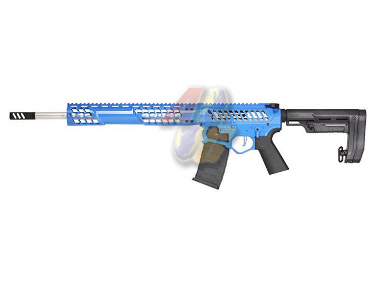EMG F1 AEG ( Blue/ Blue Switch/ RS-2 Stock ) ( by APS ) - Click Image to Close