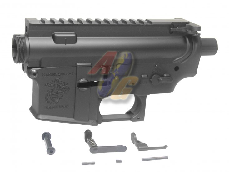 E&C M4 Metal Receiver ( with Marine Marking ) - Click Image to Close