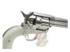 AG Custom King Arms Full Metal SAA .45 Peacemaker Revolver L with Marking ( Silver )