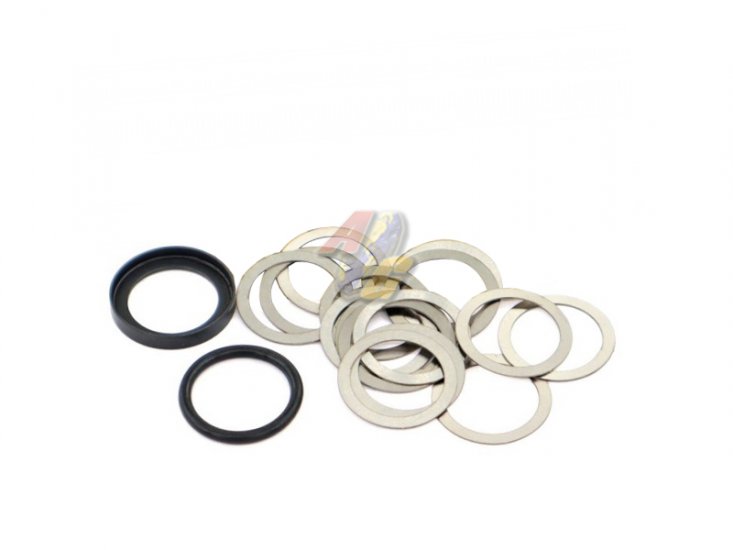 BBT Stainless Steel Flash Hider Shims with Washer Set - Click Image to Close