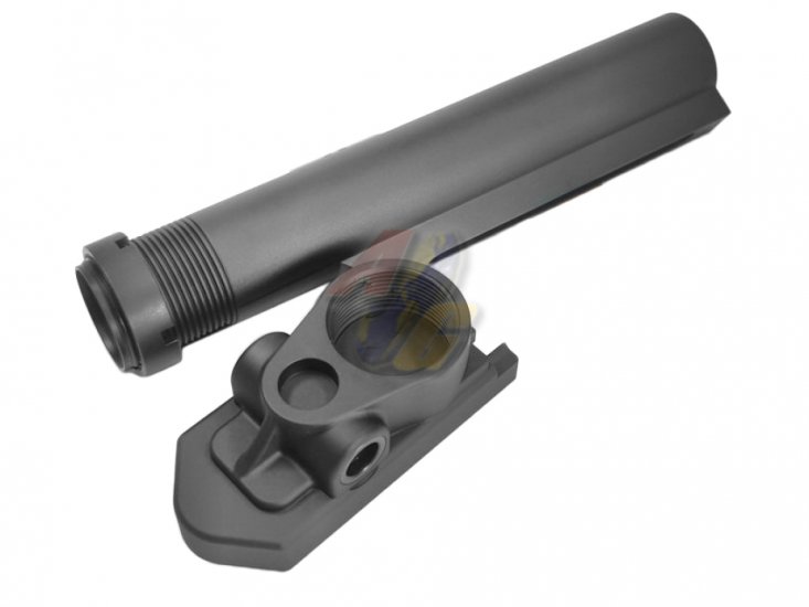 Airsoft Artisan SCAR Stock Adapter For WE SACR GBB/ SCAR Series AEG ( BK ) - Click Image to Close