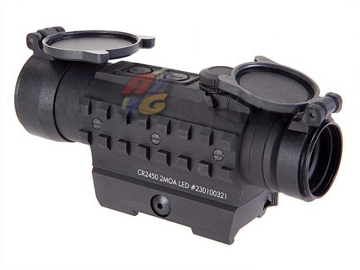 --Out of Stock--Holosun HS402AB Parallax Free 2 MOA Red Dot Sight with Side Rail - Click Image to Close