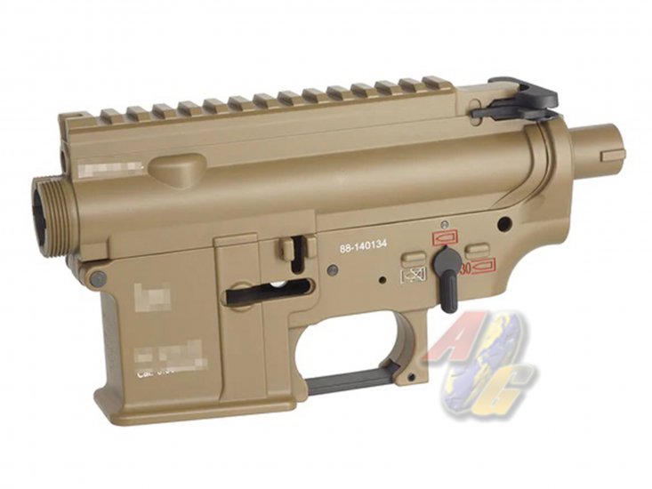E&C 416 AEG Metal Receiver with Laser Marking ( Dark Earth ) - Click Image to Close