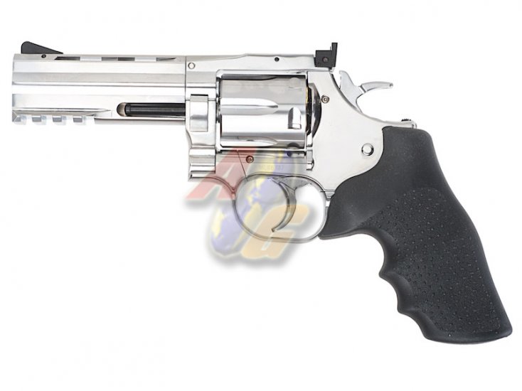 ASG Dan Wesson 715 4 inch 6mm Co2 Revolver ( Silver ) - Click Image to Close