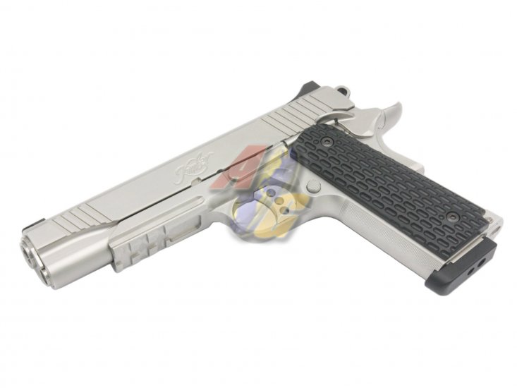 --Out of Stock--Mafioso Airsoft CNC KIM 1911 TLE/R II Full Stainless Steel GBB - Click Image to Close