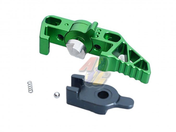 5KU Action Army AAP-01 GBB Selector Switch Charge Handle ( Type 3, Green ) - Click Image to Close