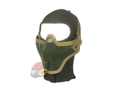 --Out of Stock--V-Tech Strike Steel Half Face Mask(OD)