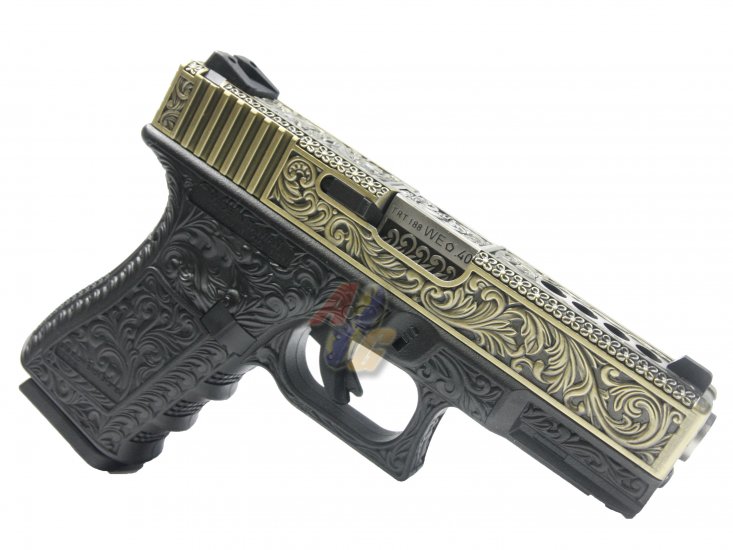 --Out of Stock--WE H23 GBB Pistol ( Golden Slide/ Bronze Frame ) - Click Image to Close