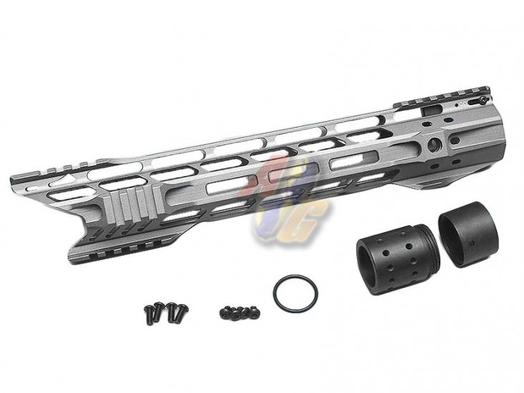 G&P Multi-Task Fore Change System 12.5" Shark M-Lok For G&P M.T.F.C. System ( Gray ) - Click Image to Close