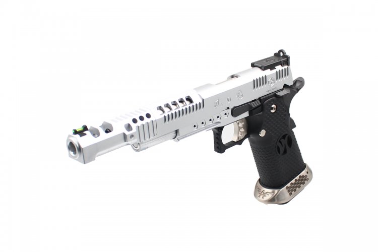 Armorer Works .38 Supercomp Race GBB ( Silver, Japan Version ) - Click Image to Close