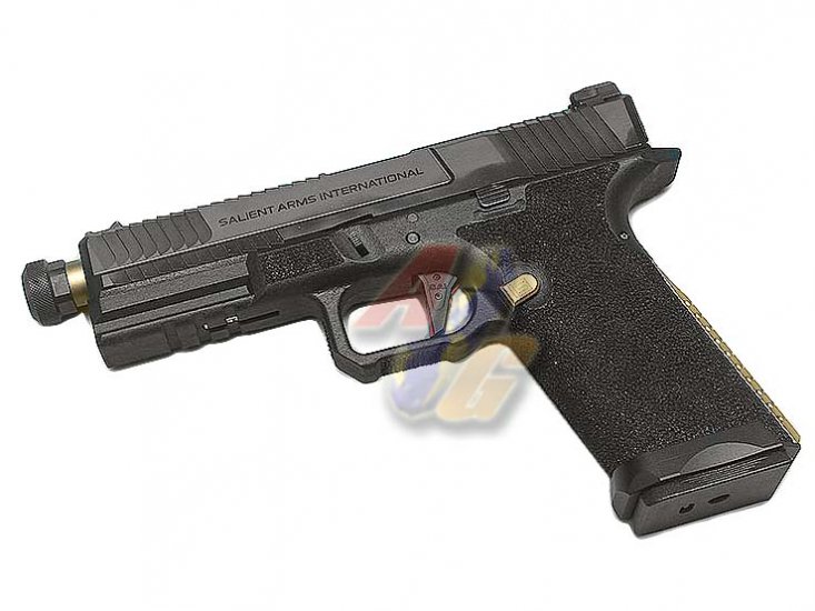 EMG Custom SAI CNC Steel BLU GBB Pistol ( Licensed ) - Click Image to Close