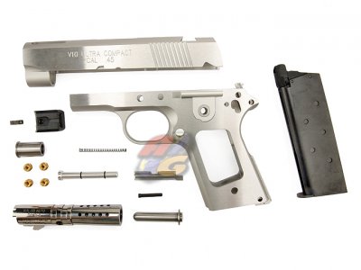--Out of Stock--Detonator CNC Aluminum V10 Ultra Compact Kit For Marui MEU With Magazine Full Set (SV)