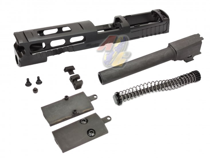 Mafioso Airsoft P320 M17 Pro-Cut Kit For SIG SAUER P320 M17 GBB ( BK ) - Click Image to Close