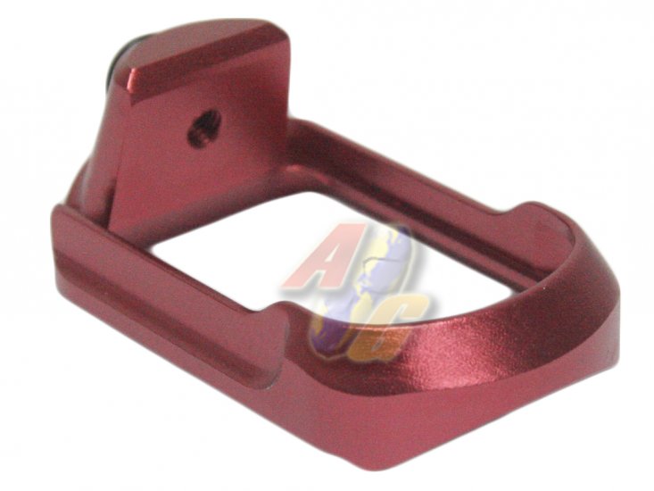 --Out of Stock--5KU Compact Magwell For Stark Arms, Storm Airsoft Arsenal G17/ G18C Series GBB ( Red ) - Click Image to Close