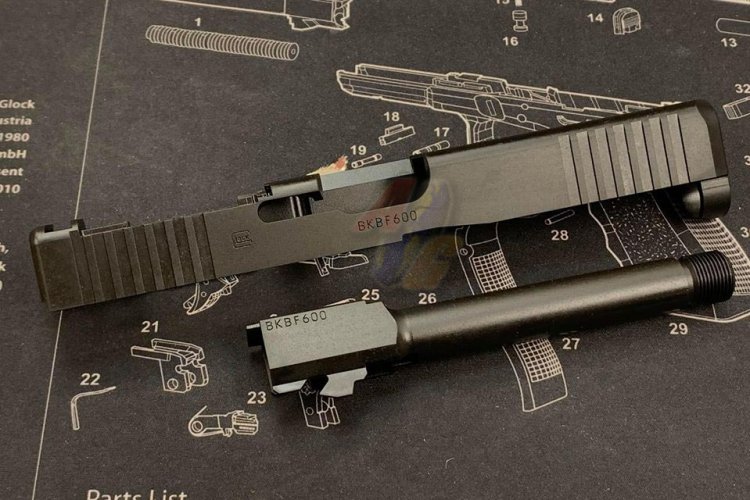 --Out of Stock--Bomber Full Steel G17 Gen5 MOS Slide Kit For Umarex/ VFC Glock 17 Gen.5 GBB ( Threaded Barrel Ver. ) - Click Image to Close