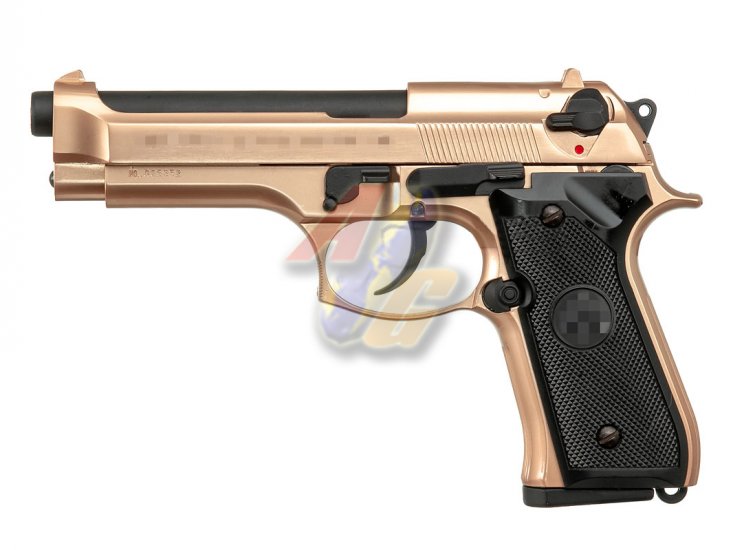 --Out of Stock--Bell Full Metal M9 GBB ( Gold/ 726MG ) - Click Image to Close