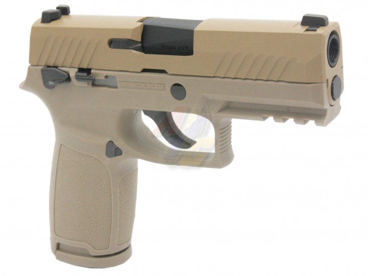 AEG F18 GBB Pistol ( Tan ) - Click Image to Close