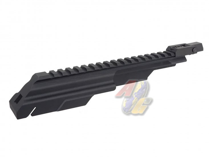 C&C Dog Leg Rail Top Cover AK Style For Tokyo Marui Saiga 12K Gas Shotgun - Click Image to Close