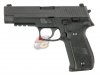 --Out of Stock--WE F 226 Railed GBB Pistol (No Marking, BK, Full Metal)