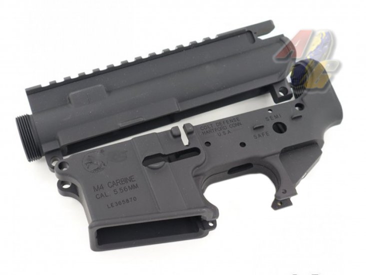 BJ Tac 7075 CNC M4 Carbine Receiver For Tokyo Marui M4 Series GBB ( BK ) - Click Image to Close
