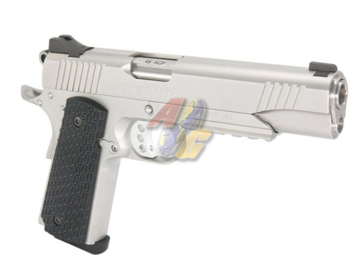 --Out of Stock--Mafioso Airsoft CNC KIM 1911 TLE/R II Full Stainless Steel GBB - Click Image to Close