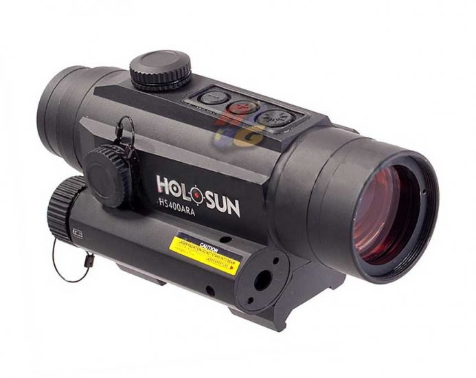 --Out of Stock--Holosun HS400ARA INFINITI Red Dot Sight with Red Laser Side Rail - Click Image to Close
