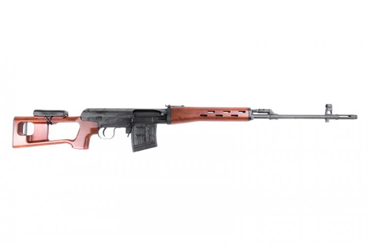 --Out of Stock--King Arms Kalashnikov Sniper Rifle (Wood Pattern) - AEG - Click Image to Close