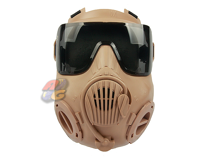 Zujizhe M50 Full Mask with Fan Perspiration Defogging System ( DE ) - Click Image to Close