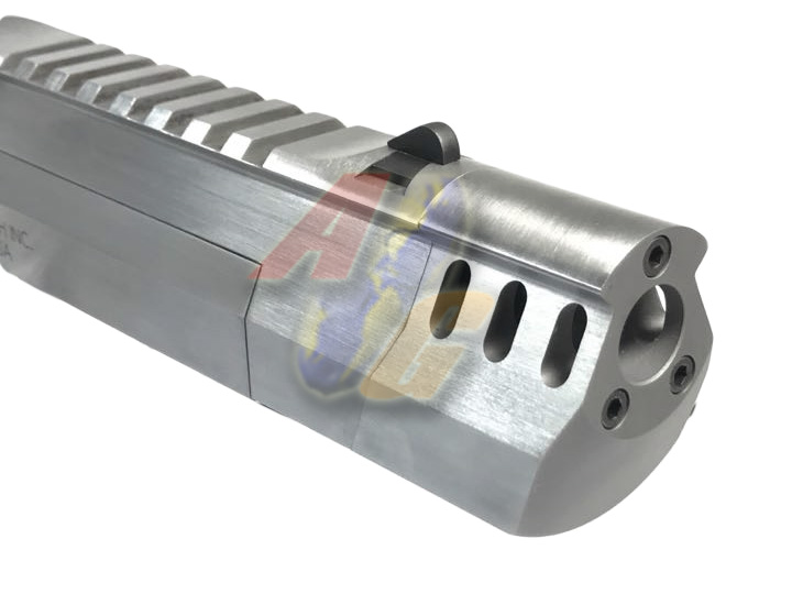 --Out of Stock--FPR FULL STEEL Desert Eagle .50AE GBB Muzzle Brake ( Full Steel Version/ Limited Product/ Silver ) - Click Image to Close